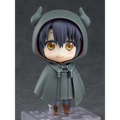 Grå huva med små horn och silverknappar, chibi Nendoroid av Somali Forest Spirit