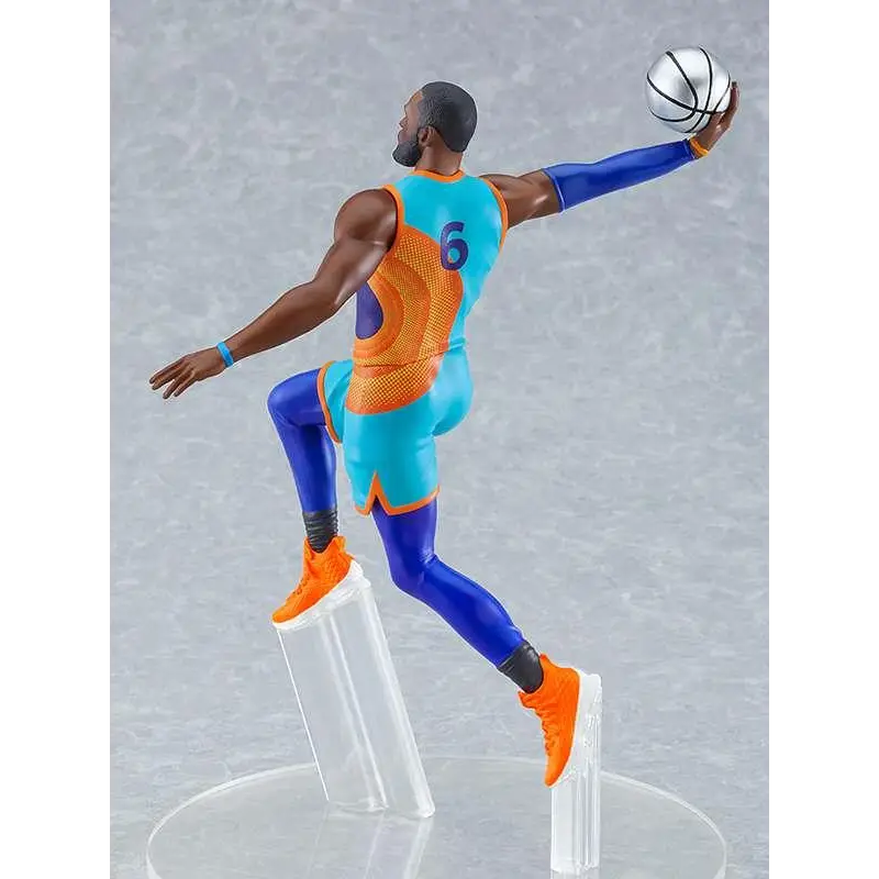 Space Jam LeBron James-figur i luften med Bugs Bunny-motiv
