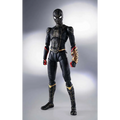 Svart Spider-Man No Way Home SH Figuarts-figur med guld- och röda accenter