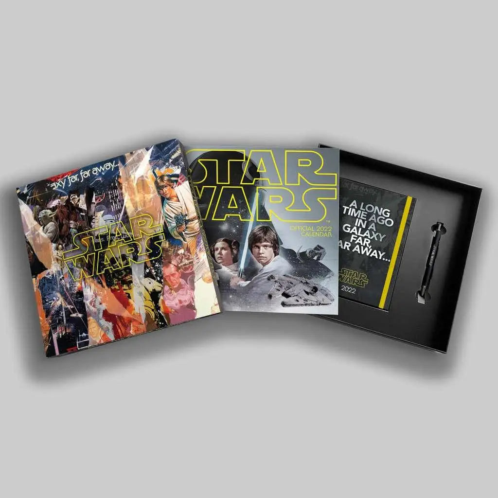 Star Wars 2022 Gåvoset med kalender och svart förpackning