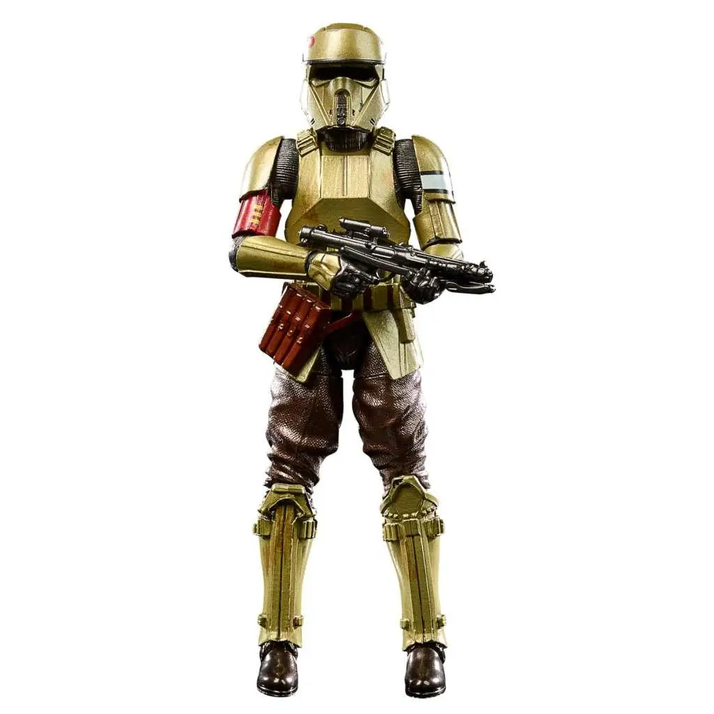 Guldpantrad Star Wars Shoretrooper actionfigur med blastergevär
