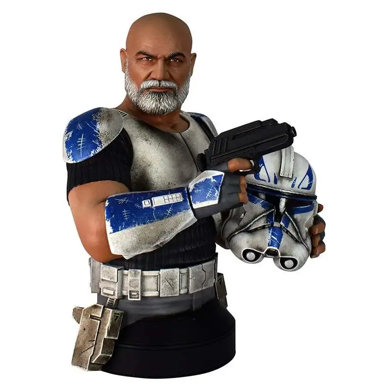 Detaljerad resinbyst av Captain Rex från Star Wars Clone Wars Deluxe