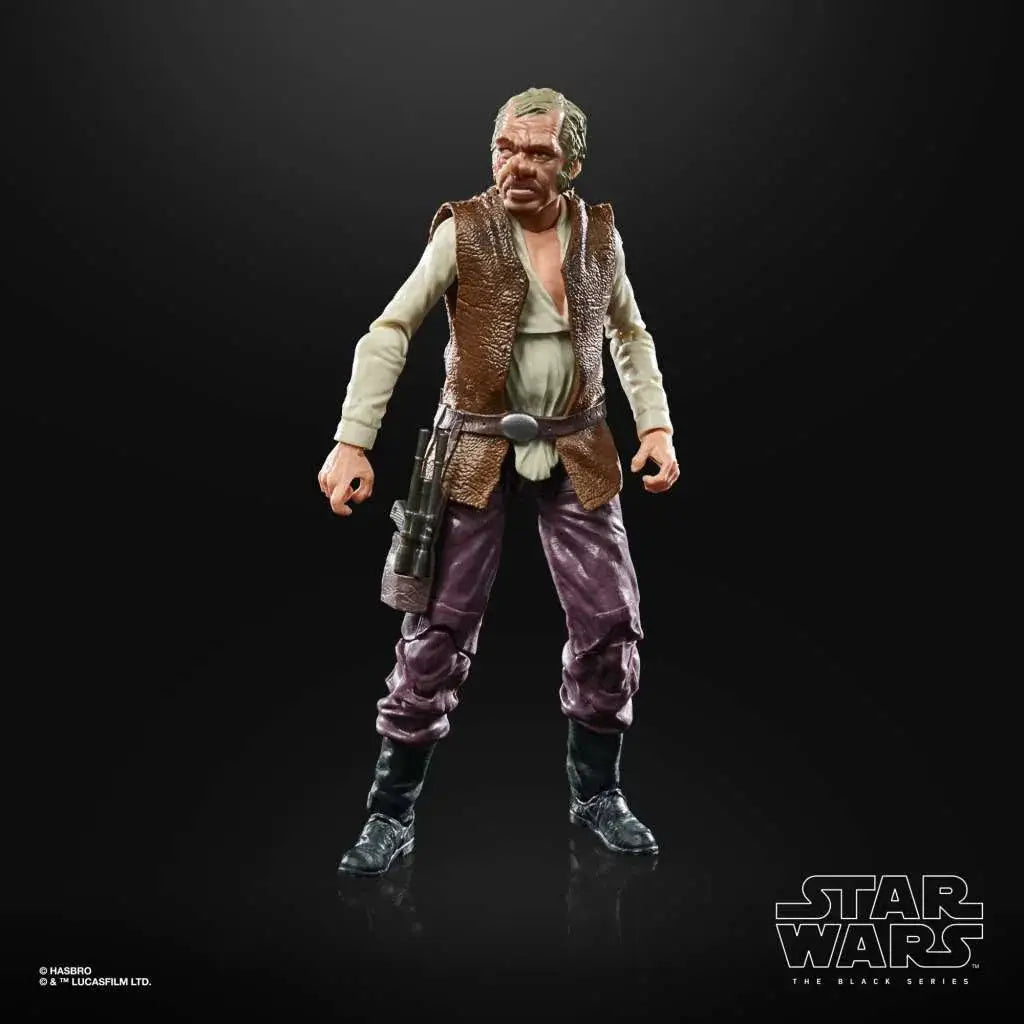 Star Wars Doctor Evazan limited action figure i svart serie