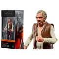 Star Wars Doctor Evazan begränsad actionfigur med detaljerat ansikte och brun väst