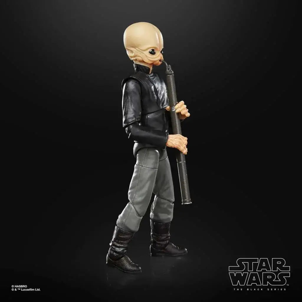 Figurin av Figrin D’an från Star Wars med blaster, samlarobjekt