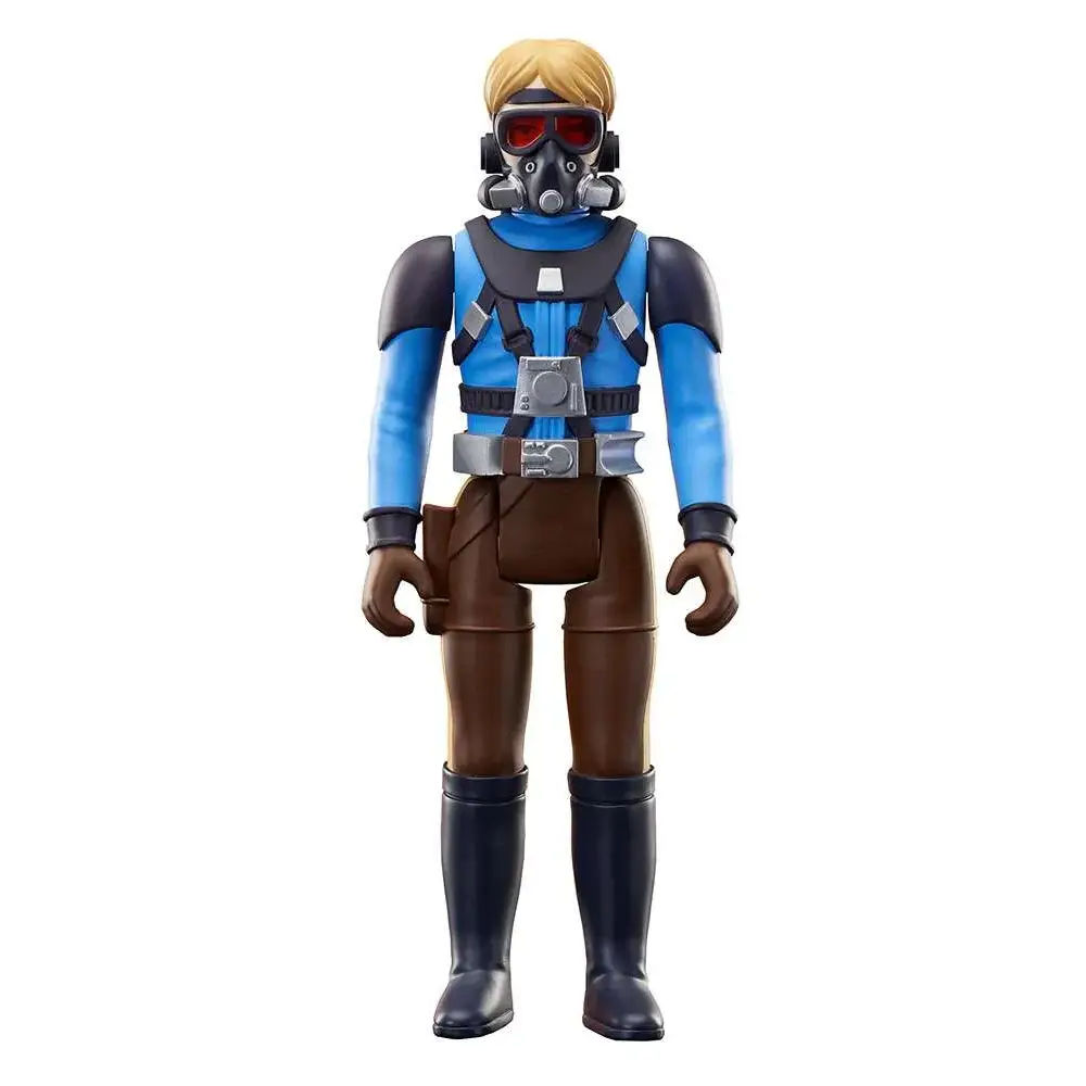 Star Wars Luke Skywalker jumbofigur i blått och brunt med gasmask och röda linser