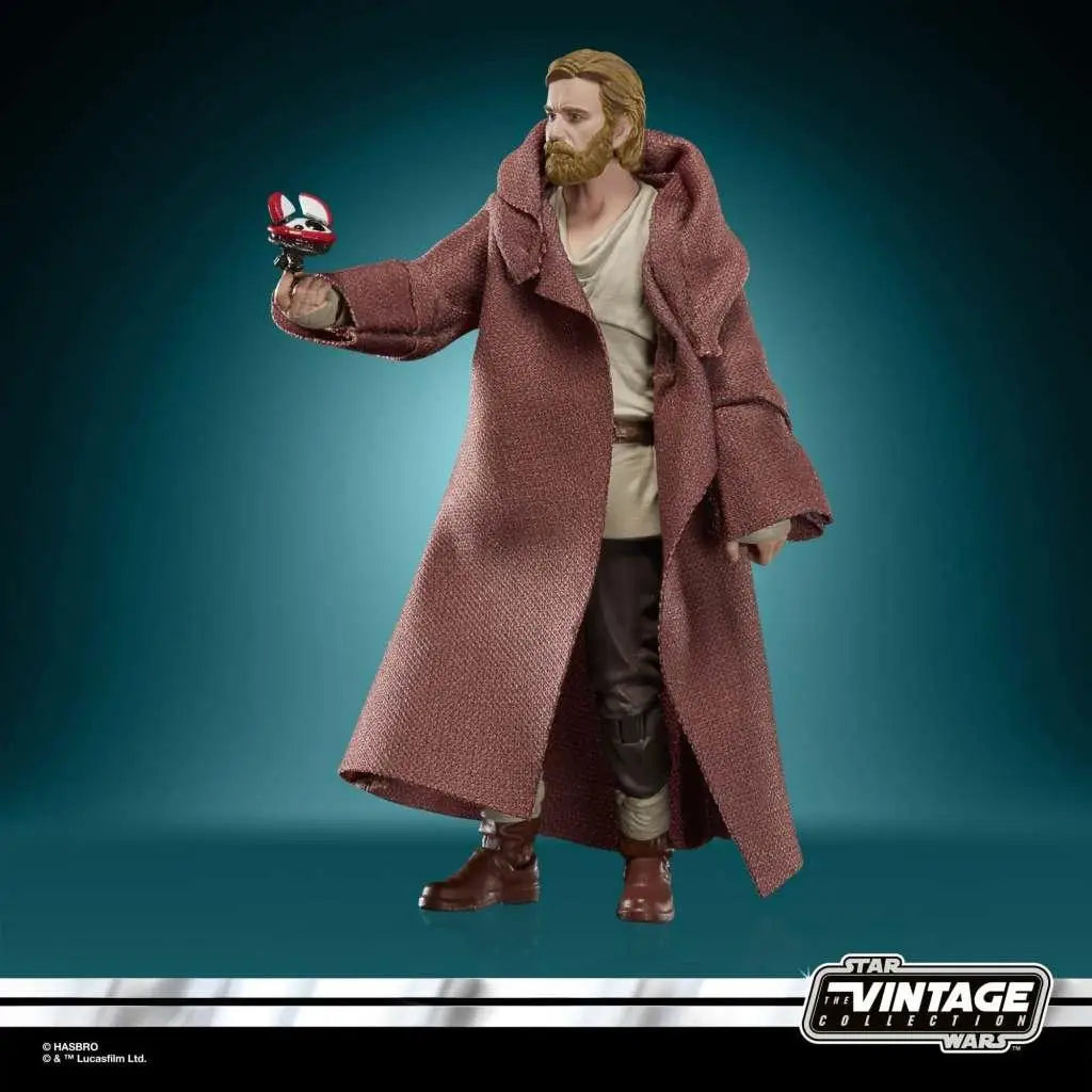 Hasbro Star Wars Obi-Wan Kenobi figur med röd-vit ljussabel