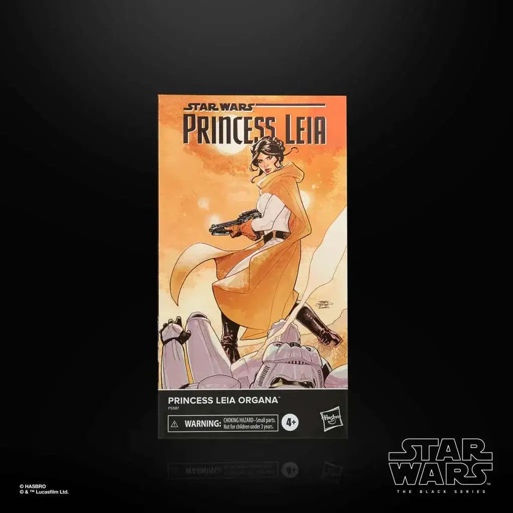 Star Wars Princess Leia Organa actionfigur i orange-vit box