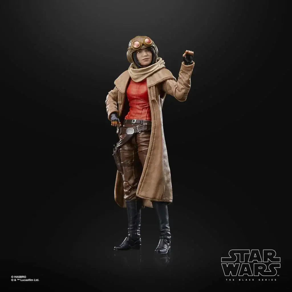 Hasbro Star Wars The Black Series Doctor Aphra actionfigur i pilotdräkt