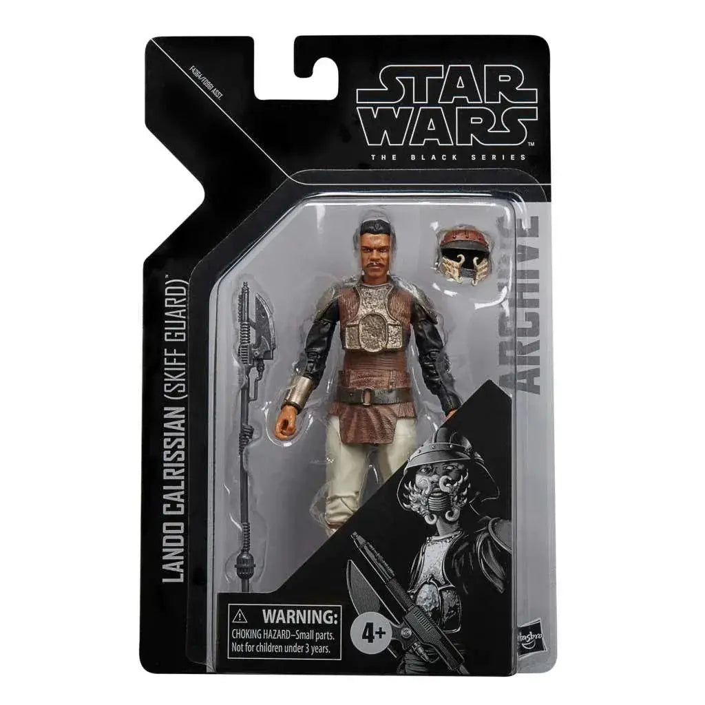 Lando Calrissian skiff guard actionfigur från Star Wars The Black Series med detaljerad rustning