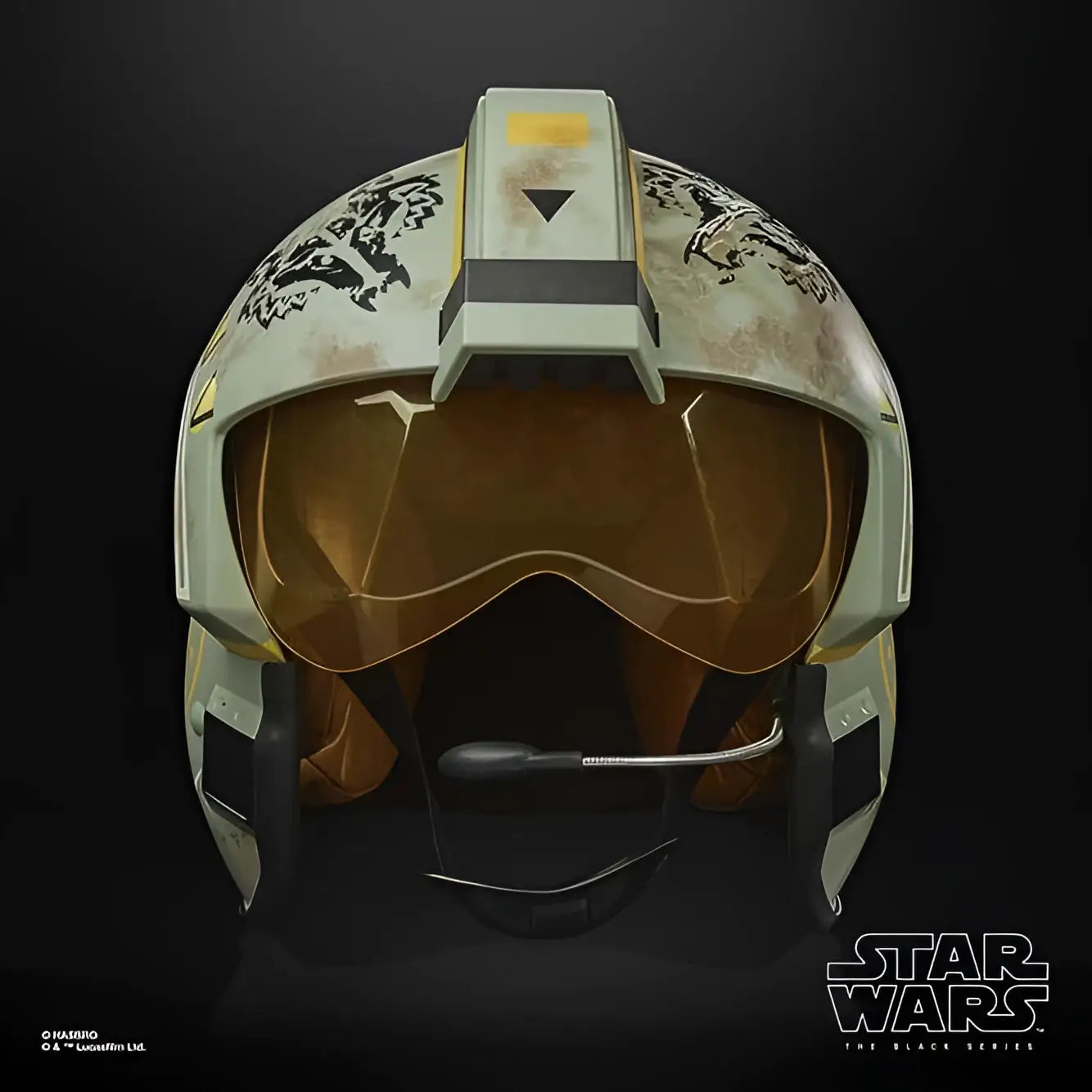 Väderbiten Star Wars Trapper Wolf Elektronisk Hjälm med drakmönster