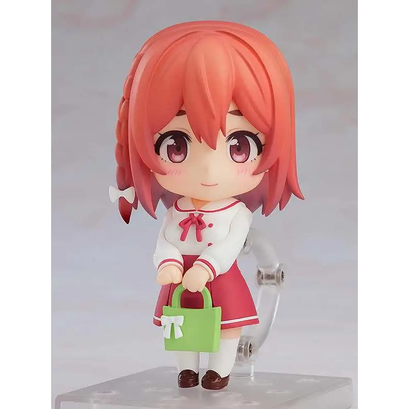 Chibi Nendoroid-figur av Sumi Sakurasawa från Rent-a-Girlfriend med rosa flätat hår