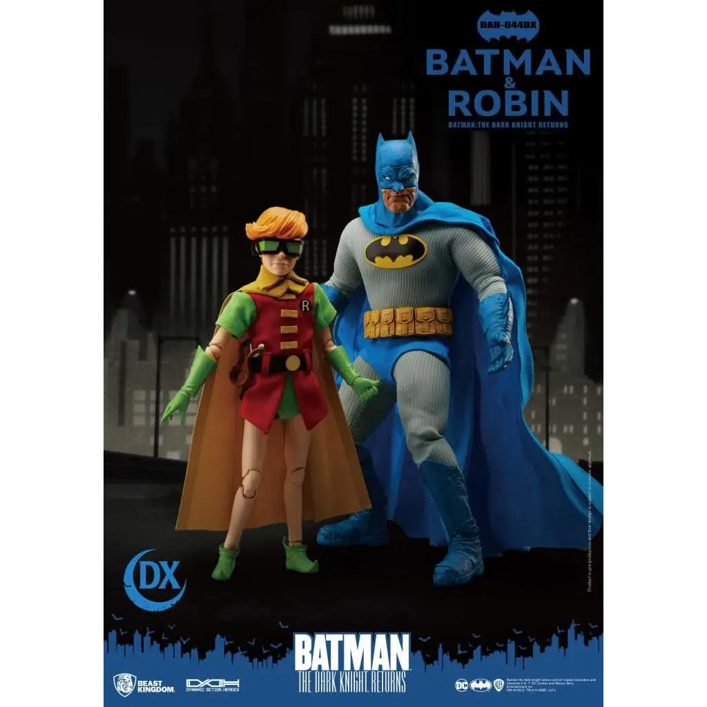 Batman och Robin actionfigurer från The Dark Knight Returns, specialutgåva