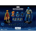 Specialutgåva Batman actionfigur i grå kostym med blå mantel från The Dark Knight Returns