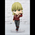 Chibi Barnaby Brooks Jr figur från Tiger & Bunny 2 med blont hår och glasögon