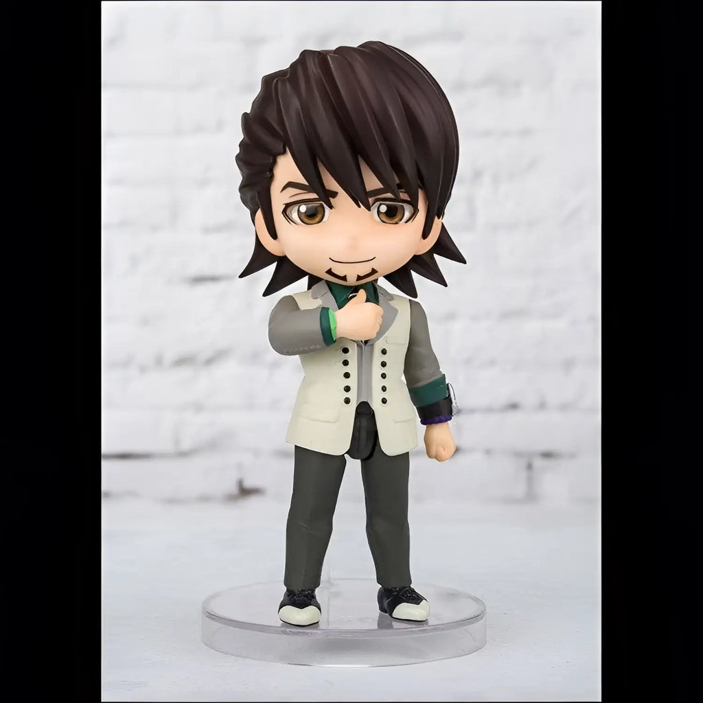 Chibi Kotetsu Kaburagi figurine från Tiger & Bunny 2, med mörkbrunt hår