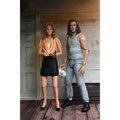 TMNT 1990 April och Casey actionfigurer från farm 2-pack