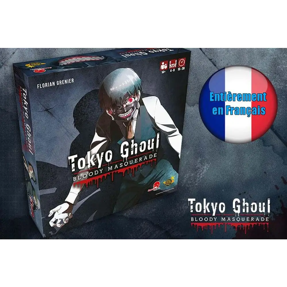 Tokyo Ghoul: Bloody Masquerade - Fransk utgåva, blodig maskeradspelbox