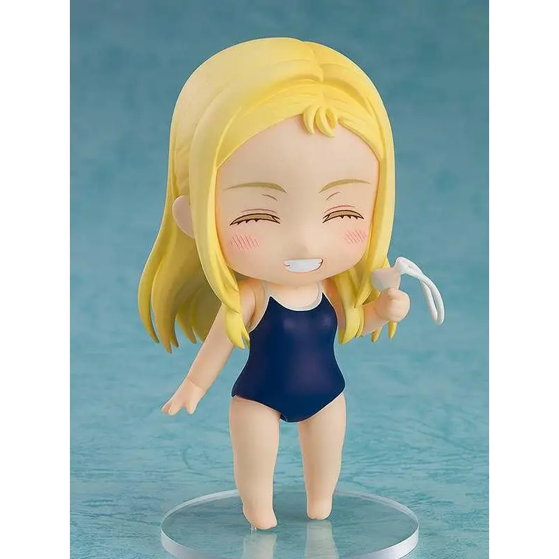 Chibi Ushio Kofune Nendoroid i blått badkläder med simglasögon