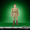 Vintage Anakin Skywalker jedi riddare actionfigur med brun hår, beige mantel och röda stövlar