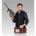 Detaljerad resinbyst av Rick Grimes från The Walking Dead med M203-geväret