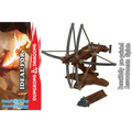 Trä- och metallbåge med repdetaljer för D&D, Wizkids 4D Krigsmaskiner: Ballista