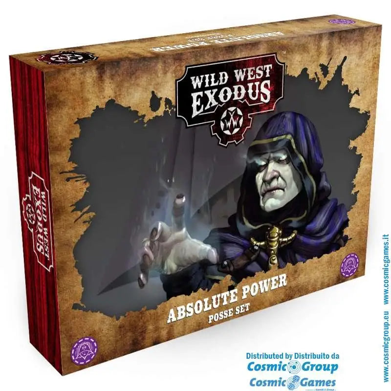 Wild West Exodus: Absolute Power Posse miniatyrset med spelbox