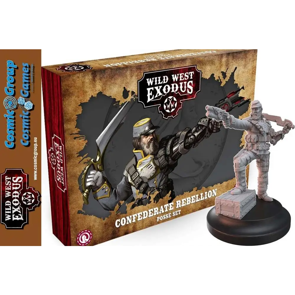 WWE Confederate Rebellion Posse Miniatures Set - Robotto