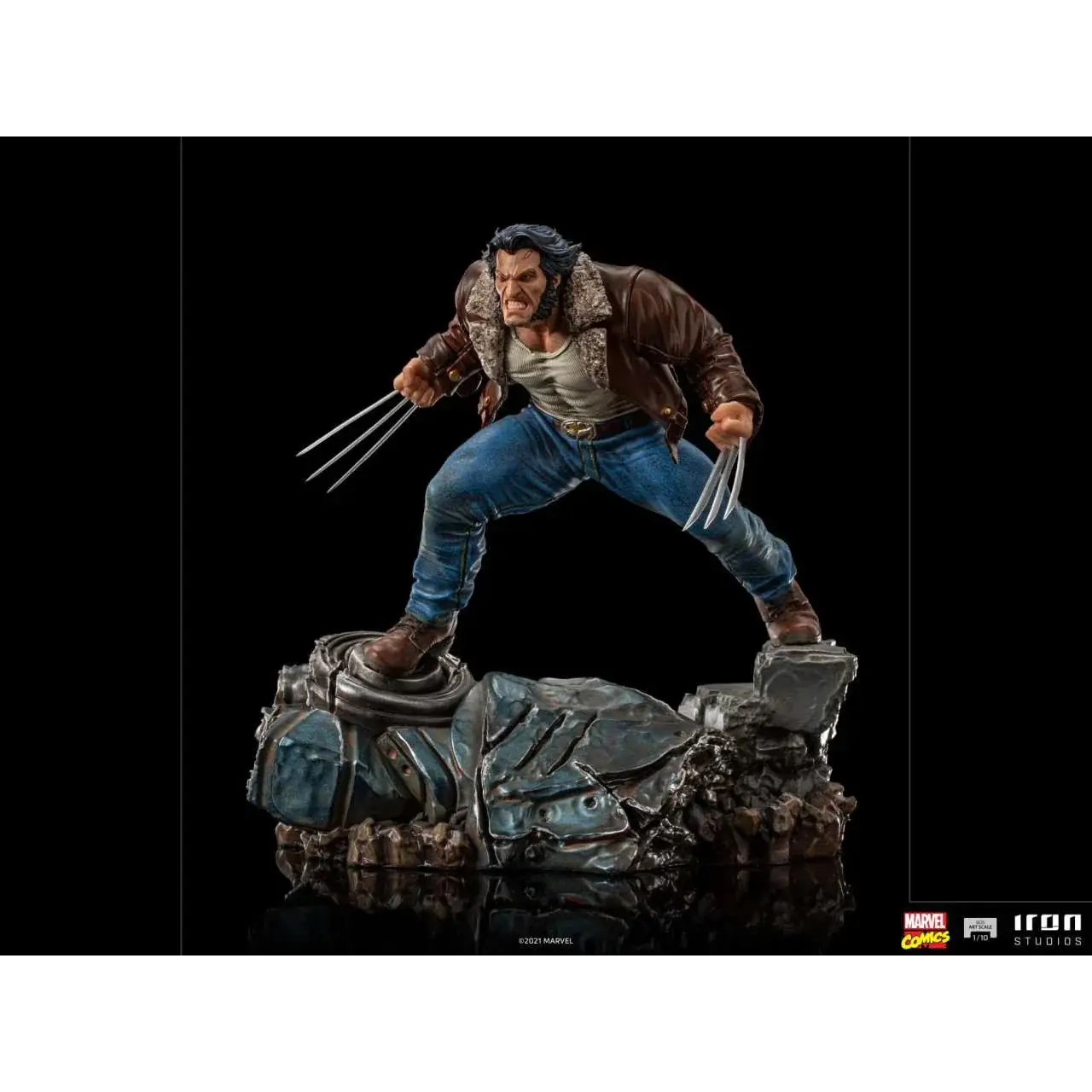 X-Men Logan 1/10 Staty - Robotto