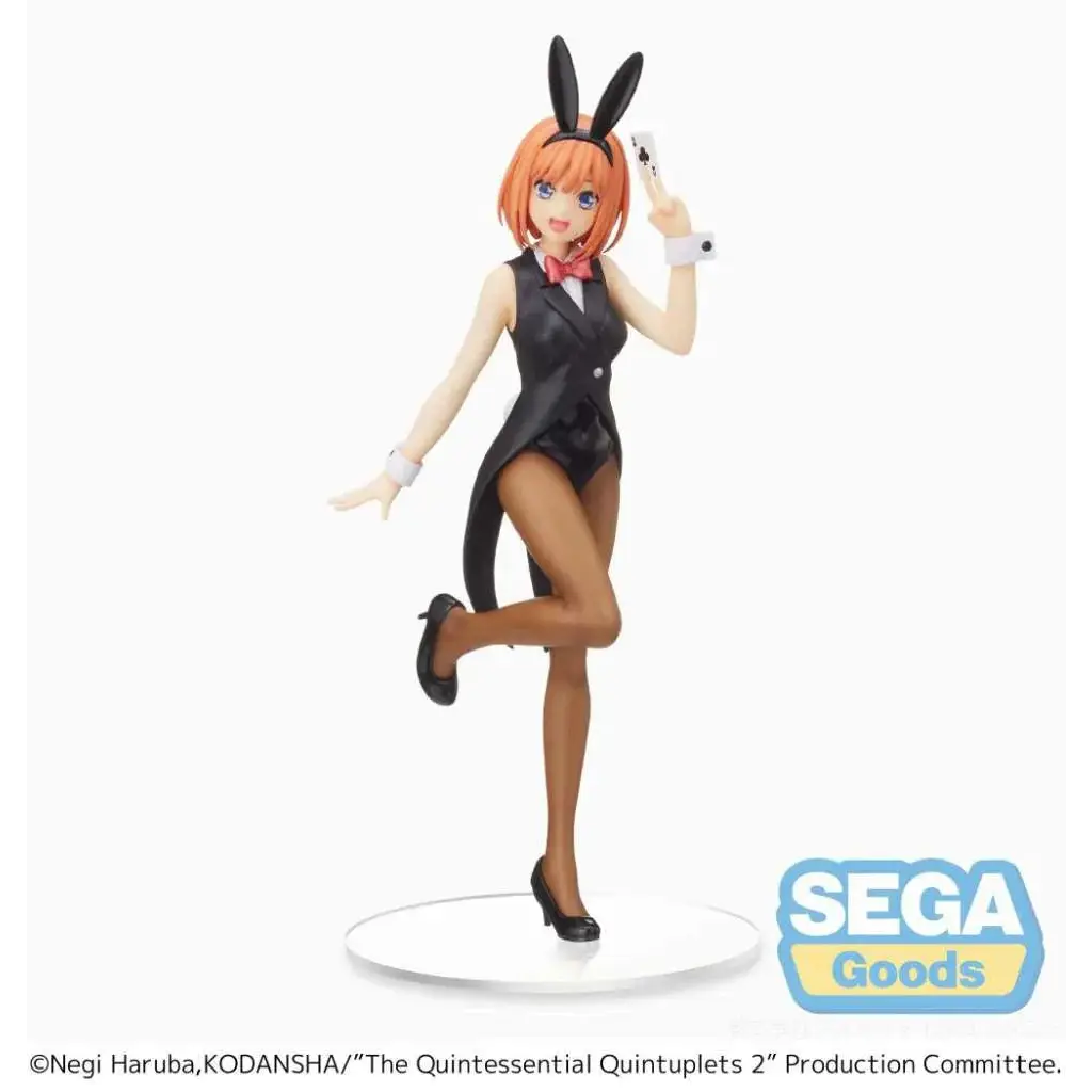 Svart kaninfigur av Yotsuba Nakano från The Quintessential Quintuplets SPM