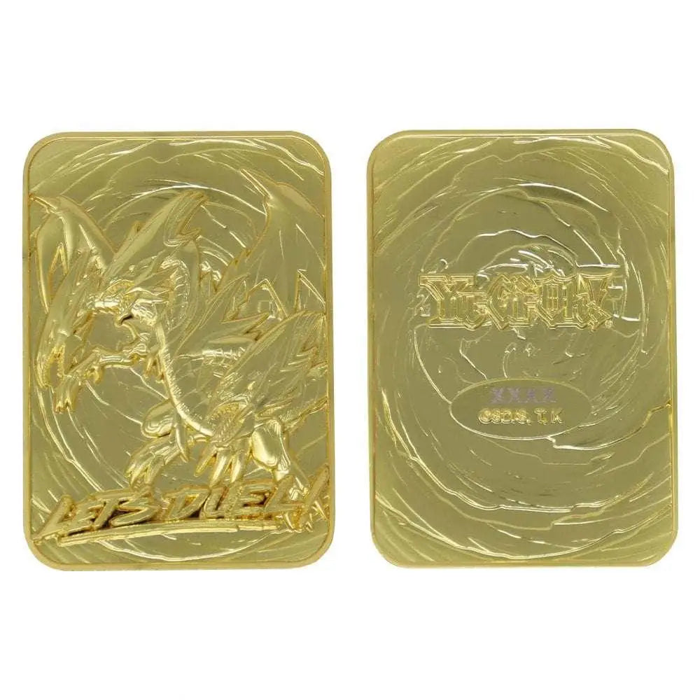 Yu-Gi-Oh! Limited Edition 24K Gold Blue Eyes Ultimate Dragon - Robotto