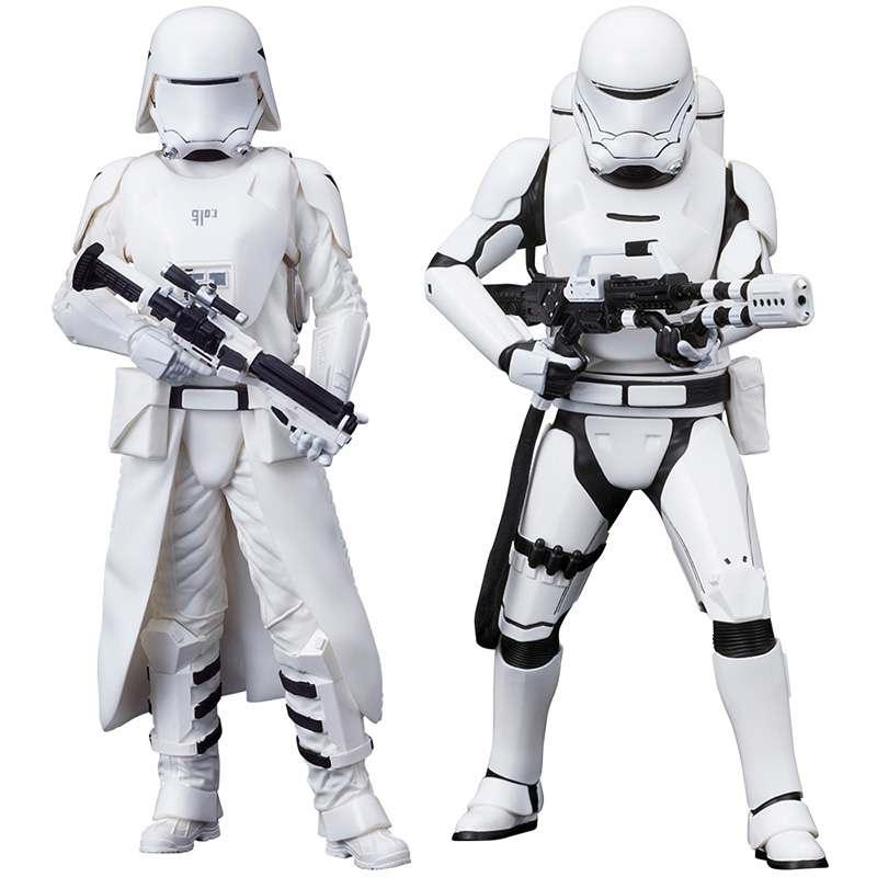 Star Wars ep vii first ord snow trooper&flame