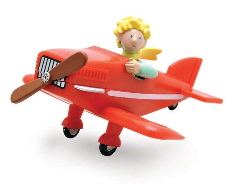 Little prince in his plane Figur
