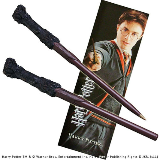 Harry Potter harry Trollstav pen and Bokmärke