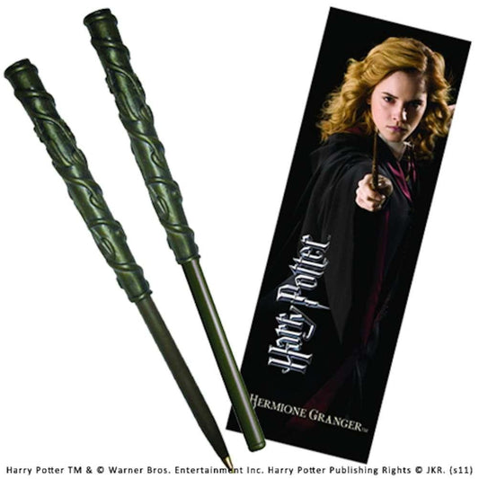 Harry Potter hermione Trollstav pen and Bokmärke