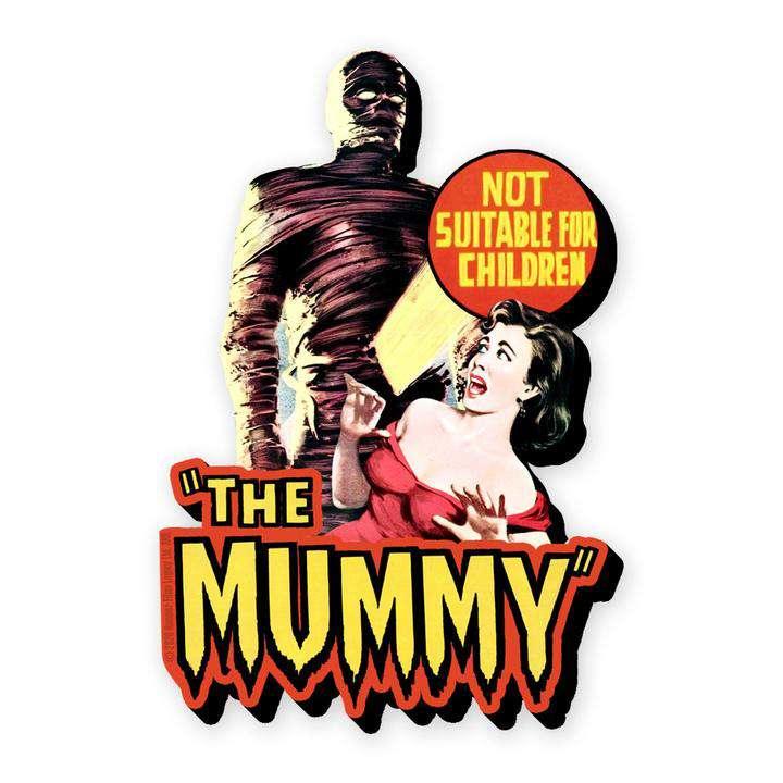 Hammer the mummy funky chunky magnet