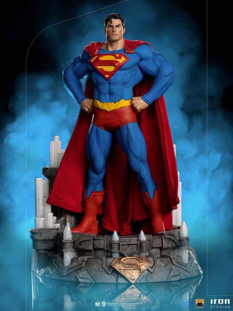 Superman unleashed dlx 1/10 Staty