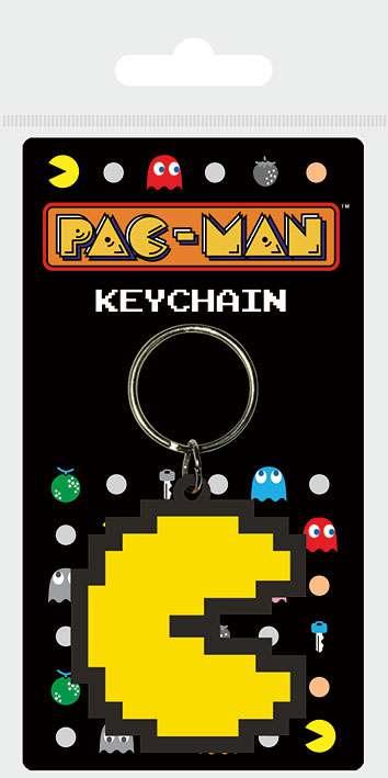 Pac-man pixel rubber Nyckelring