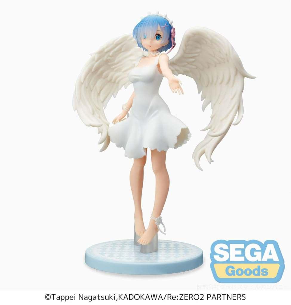 Rezero rem demon angel spm Figur