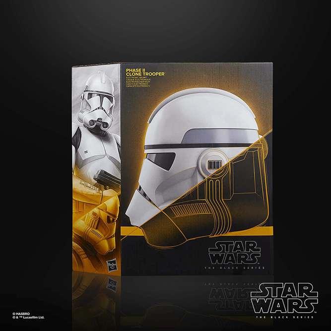 Star Wars Black Label clone trooper electronic helmet