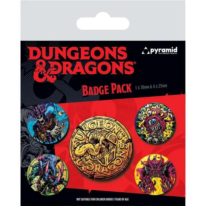 Dungeons & dragons Emblem / Pin pack