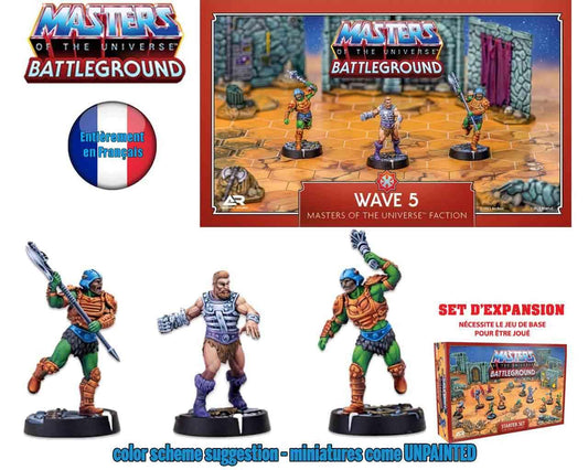 Masters of the Universe:battleground - wave 5 - evil warriors faction - Édition française