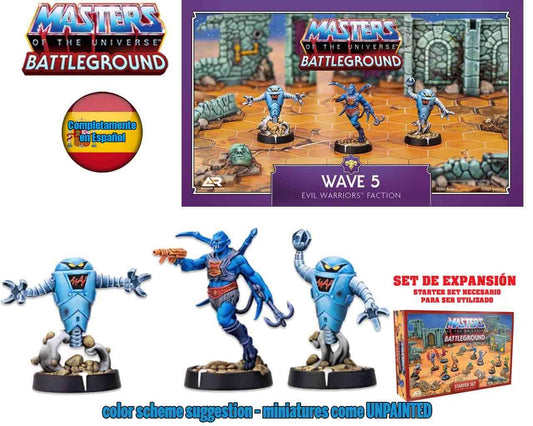 Masters of the Universe:battleground - wave 5 - evil warriors faction - edición española