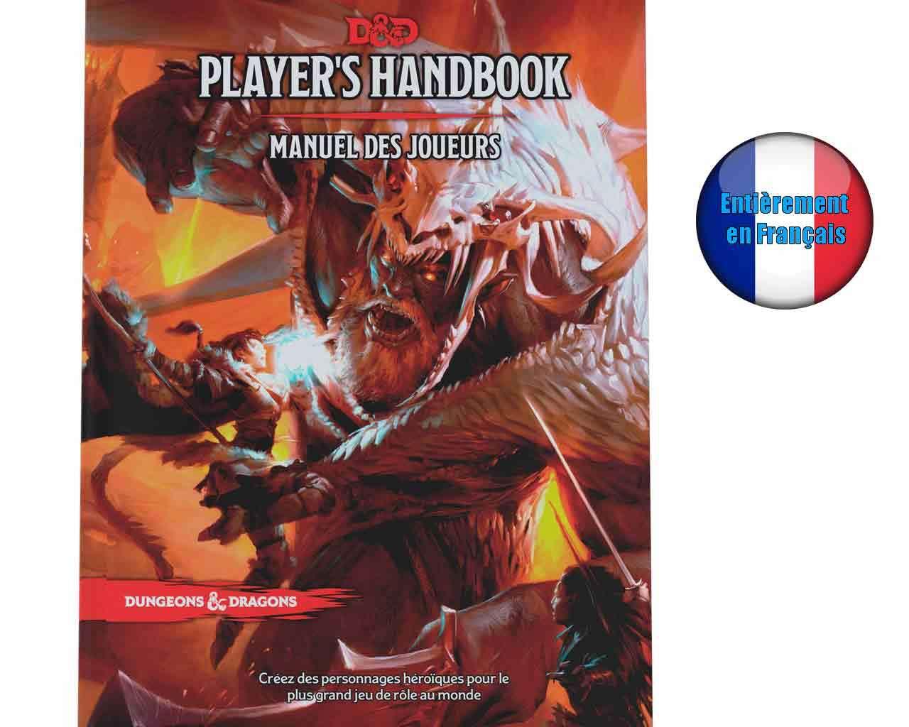 Dungeons & dragons - manuel des joueurs - version française